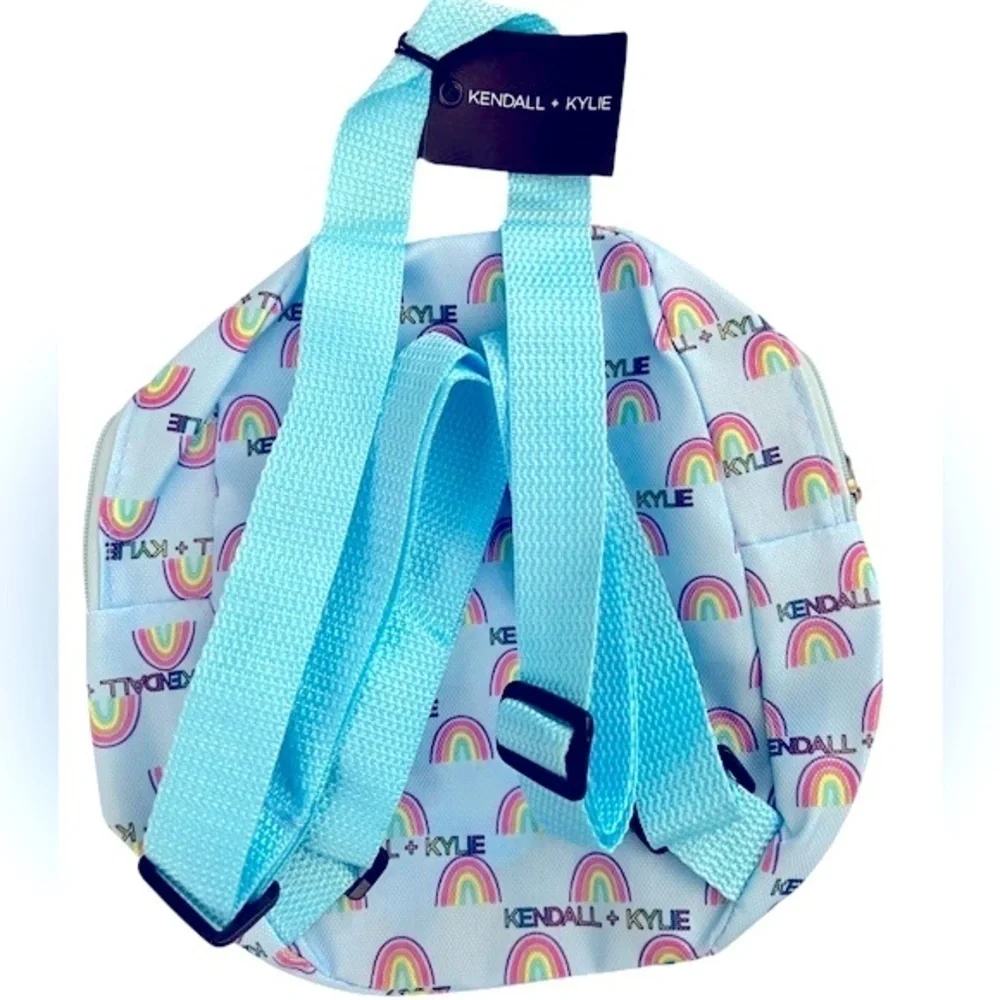 Kendall & Kylie Blue Rainbow Travel Backpack